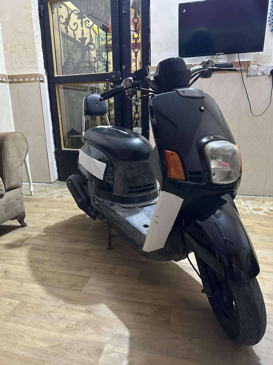 سلام عليكم دراجه بوليسي لبيع  نضيفه وجديده مكان بصره كوت الحجاج قرب مطبعه البهاء  رقم***********
