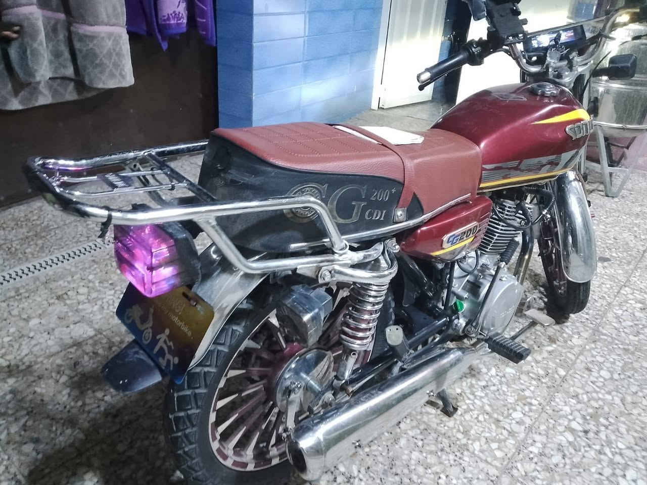 السلام عليكم دراجه سونك موديل 2024
كامله لا تبخير ولا تنقيص ممشتغله دلفري ابد 
دراجه نضيفه لسعر ٧٥٠ وبيها مجال
مكاني البلديات ***********
