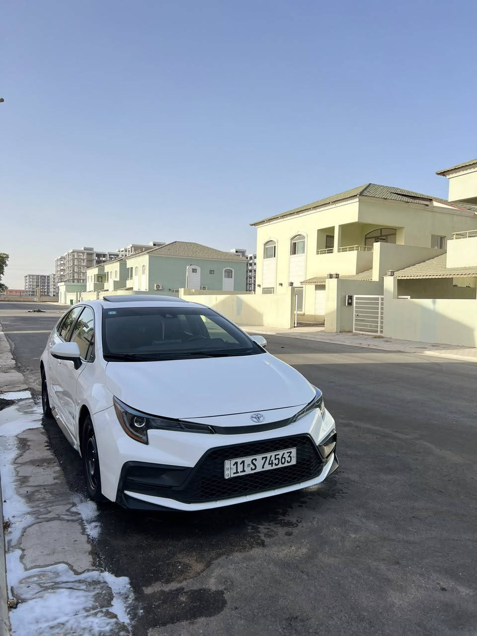 سلام عليكم  كورلا وارد أمريكي  se فول مواصفات 2020 رقم بغداد بأسمي حادث جاملغ وبنيد وبيه بارد قليل مكينة 2000 
السعر 147$ وبيه مجال مكان السياره بصرة الشراي اتصل وتدلل 
***********
