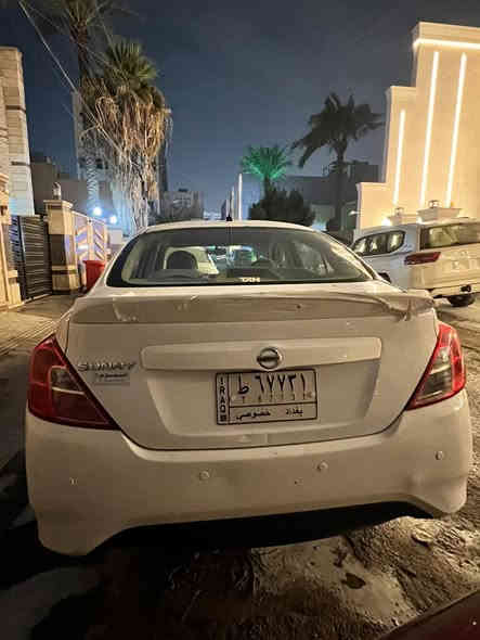 نيسان سني موديل ٢٠١٩ 
صبغ جاملغ خلفي  
السعر ٩٧ ورقه 
للاستفسار الاتصال 
مكان السياره بغداد 
***********
