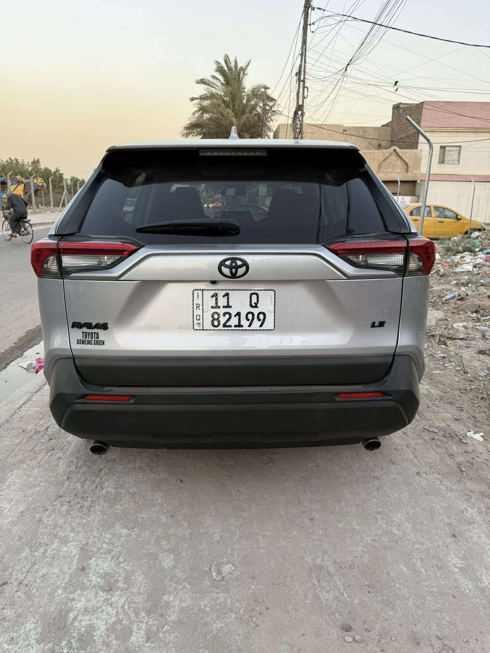 السلام عليكم 
من رخصه الادمن 
متاح سياره راف فور موديل ٢٠٢٤ وارد امريكي بانزين
فئة السياره LE
اشاره بالمري 
ونقطه عمياء
رادار امامي 
٣ انضمة قيادة
كامرة دوارة
للاتصال***********
غير متواجد ع الفيس
