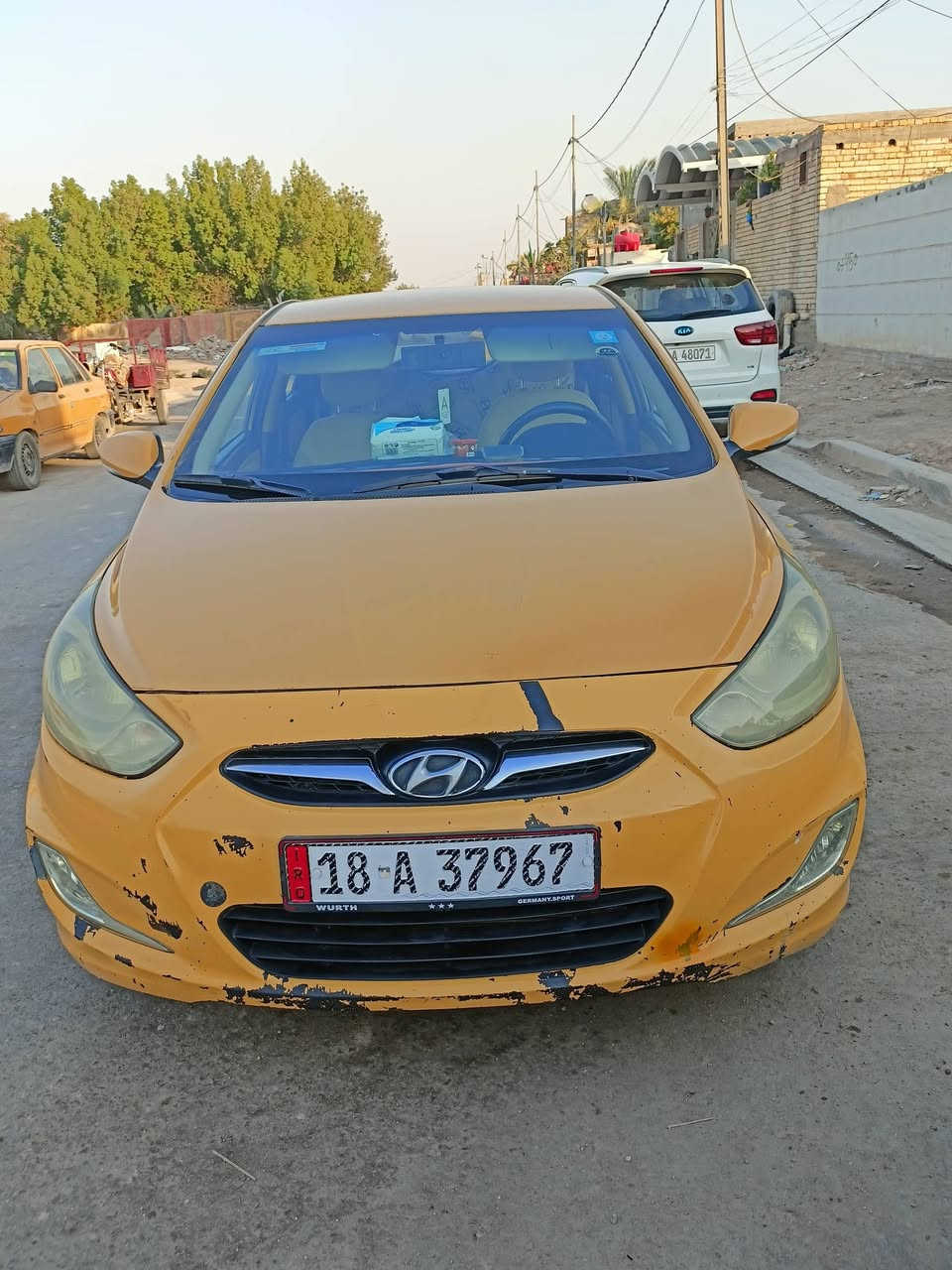 اكسنت 2015 خليجي مكفوله مكينه 1400 جاهزه تخم تاير تبريد رقم انكليزي سنويه جديدة السعر 72 وبيها مجال 
الاتصال على الرقم ***********

