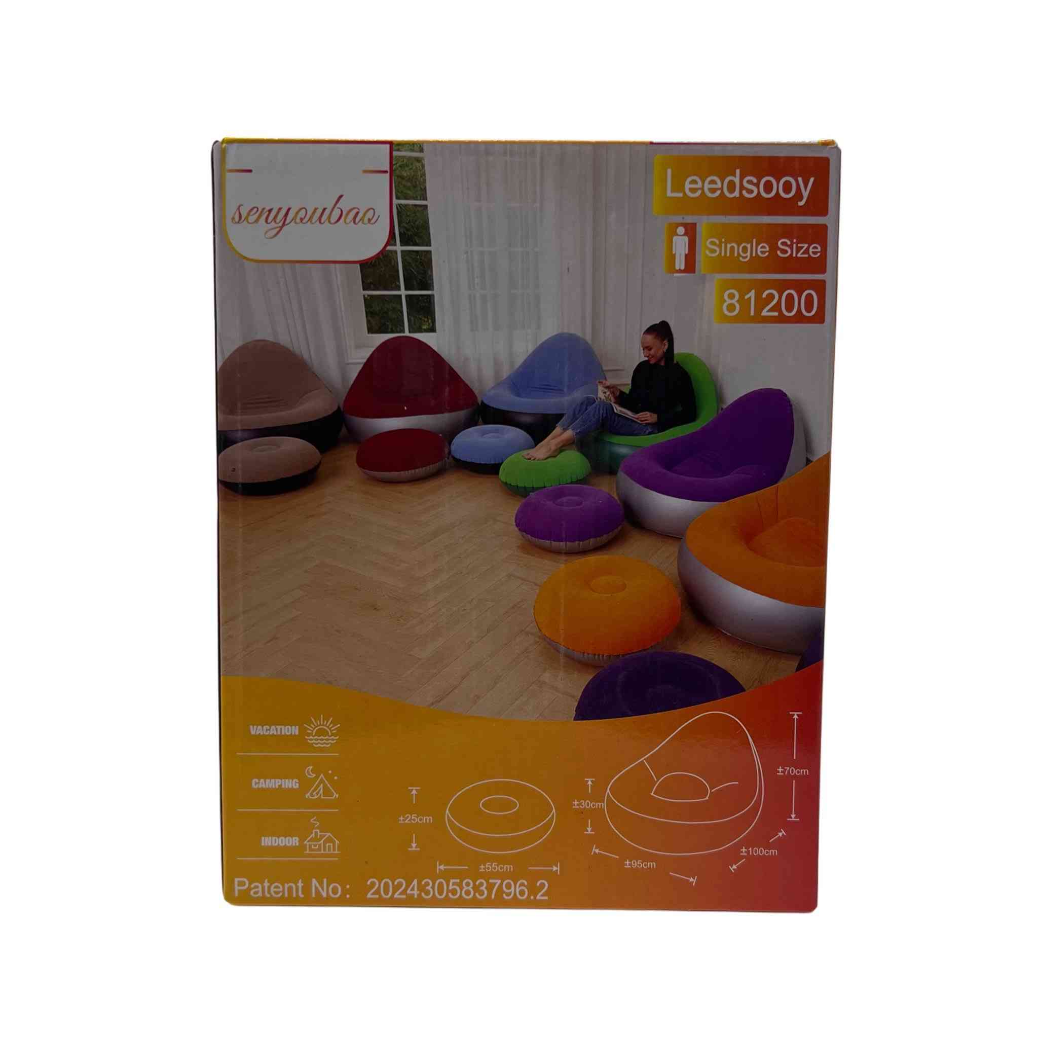 دیزاینێکی ناوازە و مۆدێرن
- ڕووی قوماشی کوالێتی بەرز

- توانای کێشی بەرز

- قوماشێکی بەهێزە و بەرگری لە کونکردن دەکات

- سەقامگیری بەرز بۆ پاراستن لە کەوتن

- لە قوماشێکی نەرم و نیان و جێڵ دروستکراوە

- پەمپێکی دەستی لەخۆدەگرێت

- قەبارەی کورسی: ١٦٦ x ٩٨ x ٨٣ سم

- قەبارەی کورسی: ٦٢ x ٦٢ x ٣١ سم
-نرخ ٣٠ هزار


**إذا كنت صاحب هذا الإعلان وتريد حذفه لأي سبب، رجاءا أرسل رسالة إلى الدعم الفني**