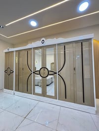 غرفة مرمري • ٧ قطع • كاونتر ٦ باب
