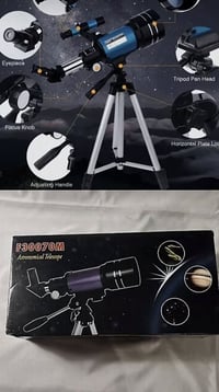 تلسكوب • ملحقاته كاملة • عدد ٢