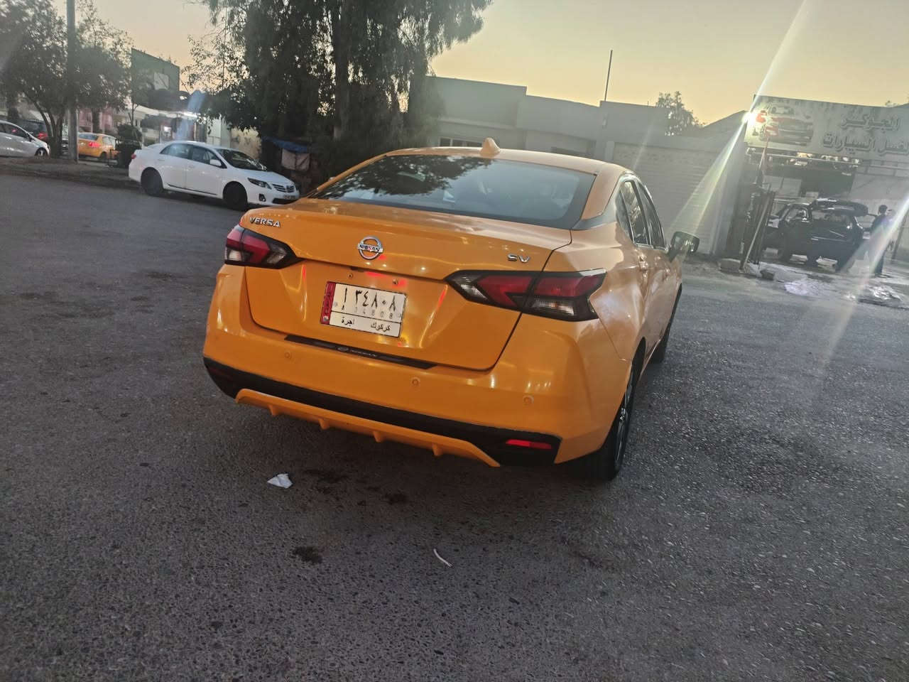 سلام عليكم للبيع نيسان فيرسا sv موديل 2021
***********
