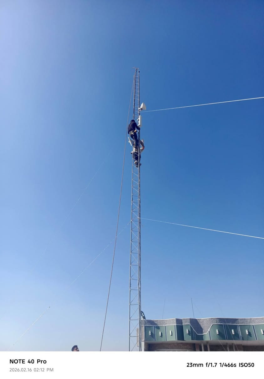 السلام عليكم تم تنصيب برجين كراستا وعمل ارتفاع 15 متر متوفر حديد ابو ال 35 وبال 45 توصيل موجود لكافه المحافظات *********** متوفر برج كامل مع الاجهزه
