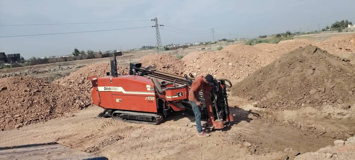 جاهزين لحفر الابار والحفر الافقي المخفي HDD وعمل تعبيرات الشوارع وتمديد جميع كيبلات الكهرباء والاتصالات في جميع العراق مع كادر عمل احترافي
~ للتواصل المراسلة او الاتصال على الارقام:
***********
***********
متوفر واتساب ماسنجر
