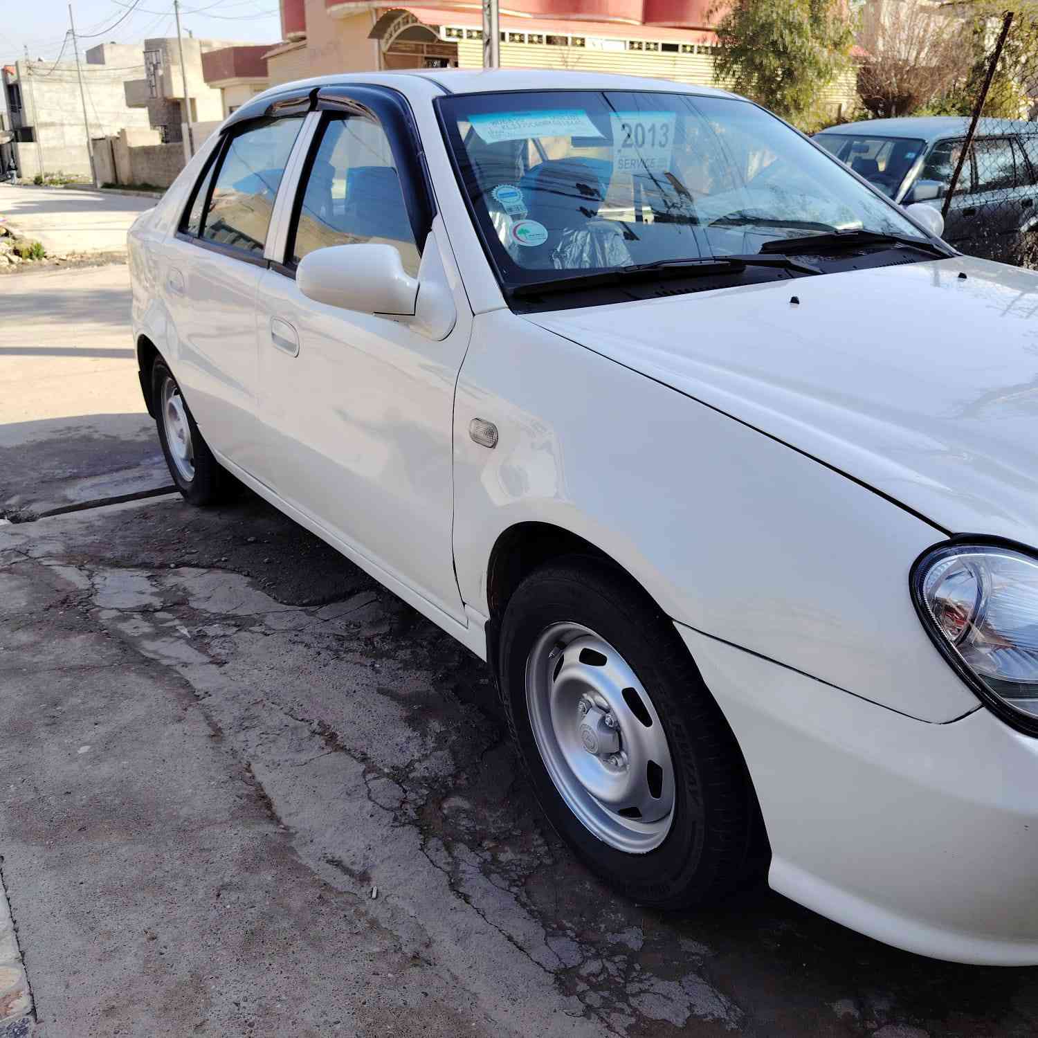 السلام عليكم
سي كي 2013 گصه جديده 

مكينه كورلا وكير اصلي شرط 
ماشيه 114الف
سياره جاهزه 

كابون بانزين بيها 

صبغ حزام جماليه بدون دواخل 

وايرمنيه شغاله  

السياره حلوه ومرتبه 

شرط التحويل 

السعر 48 وبيها مجال بسيط 

***********

***********
