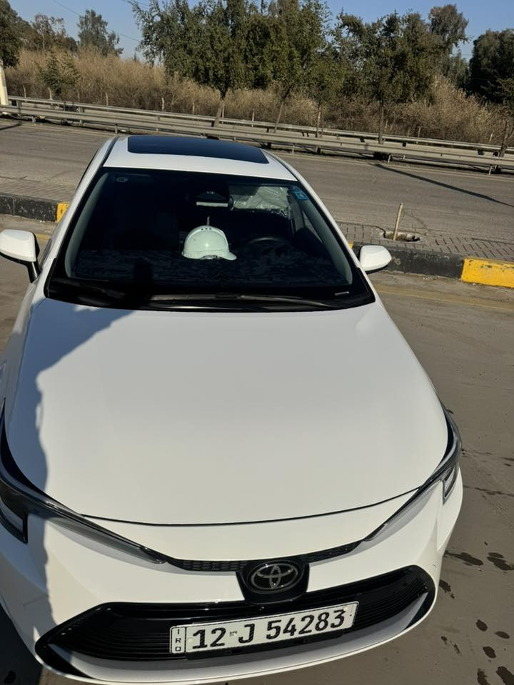 السلام وعليكم
كورلا 2025 
ماشي ١٠ الاف 
كفاله من ضرر من صبغ 
شرط التحويل 
مكان الشياره موصل 
للاستفسار 
***********
***********
