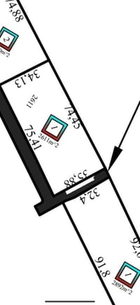 دونم ركن للبيع في بداية عرب (شارع المطار) المؤدي الى مجمعات جوهرة بغدا...