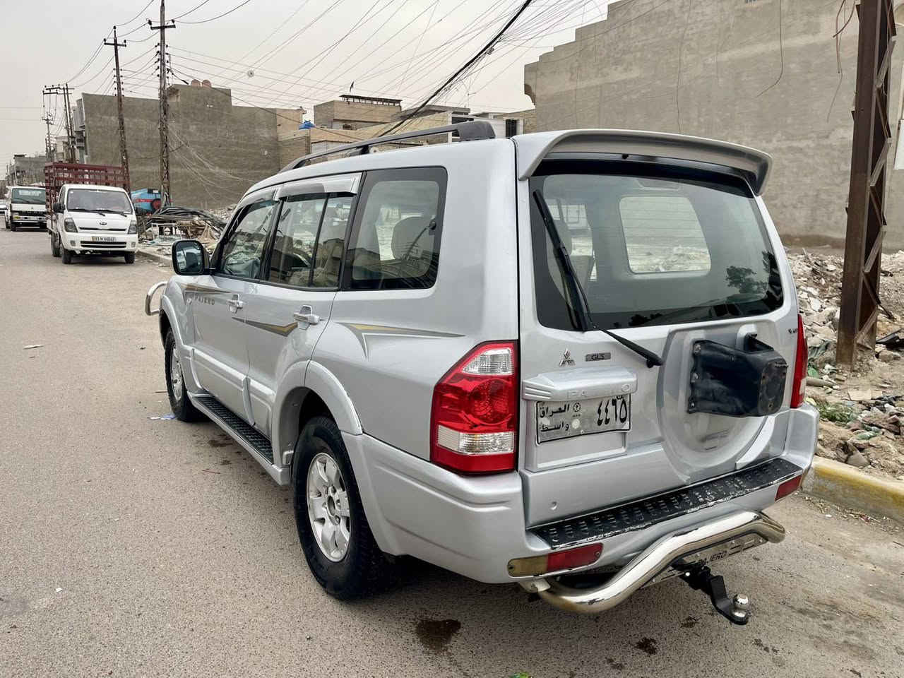 السلام عليكم باجيرو 2007 حادثها جاملغ امامي بدون دواخل بيها صبغ حزام اثر جراد كير ومكينه لاصرف ولا بخار صدر تايرات تبريد كله جديد السياره جاهزه من كلشي مكانها بغداد السعر73 وبيها مجال ***********
