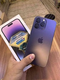 14 برو ماكس ذاكره256 دبل سيمكارت شرق اوسط  نموذجza/a جهاز مكفول فقط مب...