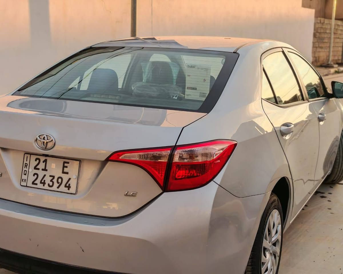 السلام عليكم كورلا 2017 بيها بونيد وجاملغ ماشيه 54 بعدها وظع شركه نظام ايكو رادار حجر صالنصه كله موجود رقم سليمانيه لل31 رقم وهزه صار سبوع حولتها بسمي تريد تحويل تريد وكاله السعر 137 وبيها مجال مكانها الحويجه ***********
