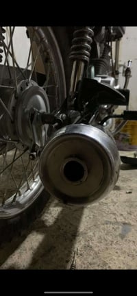 دراجة نارية • يشتغل • مشكلة صوت