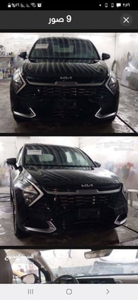 سبورتج 2023 هايبرد وارد امريكي  اسود 4 ويل جديدة  ماشيه  10 الاف  حادث...