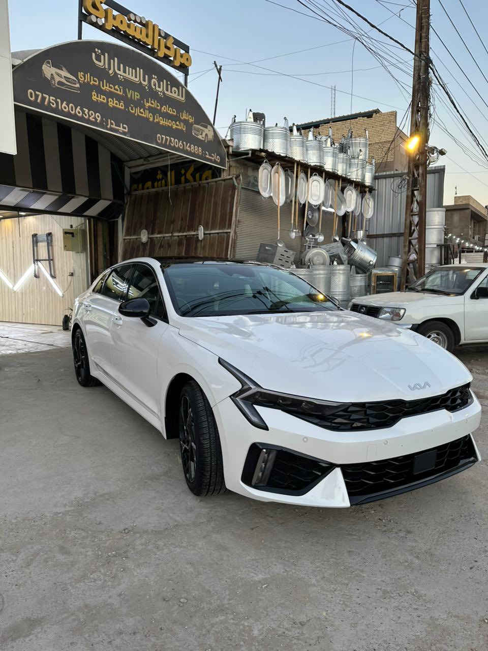 السلام عليكم k5 موديل 2025 فول مواصفات جي تي لاين حادثه مثل ما موضح بصور ماشيه 7 الف بدون رقم باسمي السعر المطلوب 208 وبيه مجال اي ستفسار ***********
