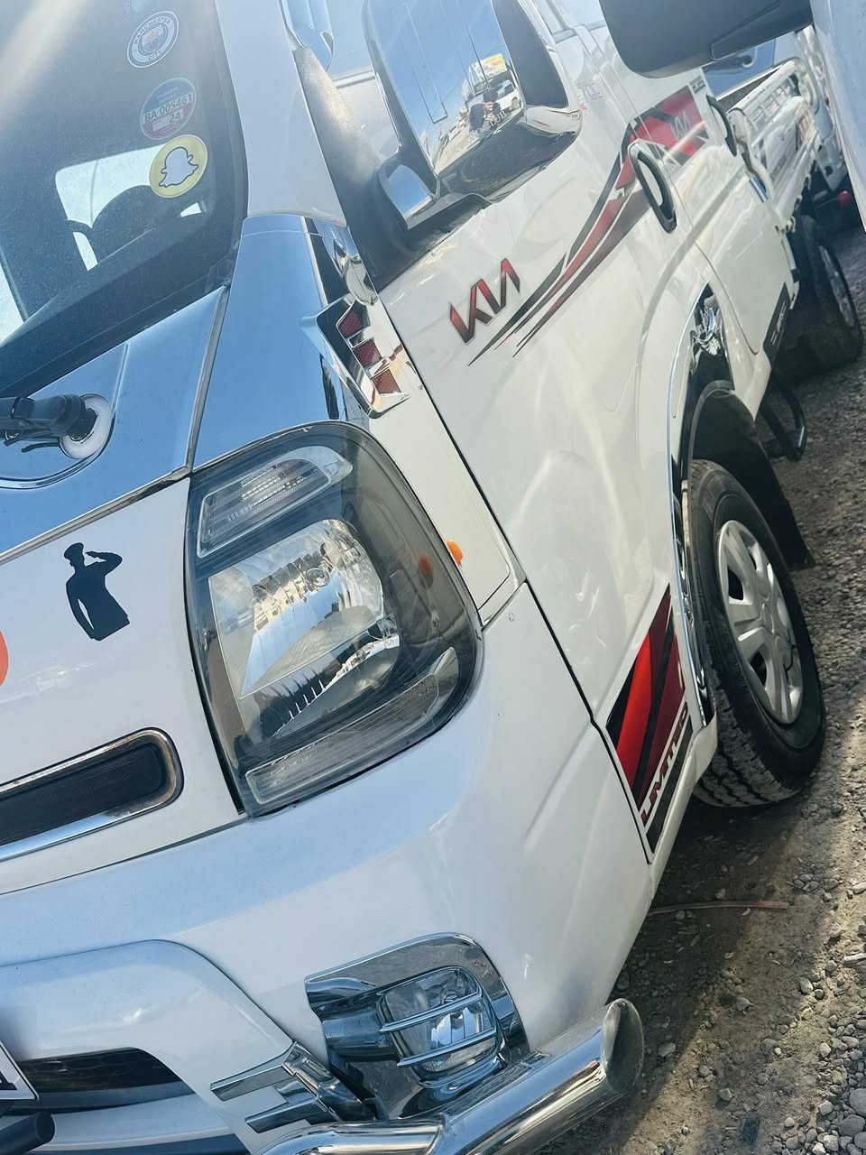 كيا حجم 2700 دبل قماره موديل 2013 رقم سنوي هزه جديد2031 تخم تايه جديد كير مكينا اكسن شاصي تحويل به شرت سعر 135 مجال بسيط ***********
