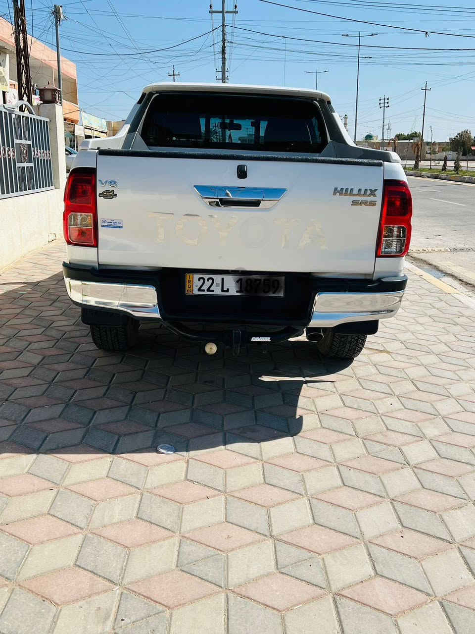 سلام عليكم تيوتا هايلكس تي ار دي 
موديل ٢٠٢٠ كفاله عامه. 
فول مواصفات بريم. مذهب 
سياره جديده وبحاله لوكاله. 
ممشه سياره ١٢٣ الف 
رقم اربيل.بسمي سنويه وهزه جديده. 
لتفاصيل اكثرر اتصل. ***********مكلف بل نشر نتصال فقط
