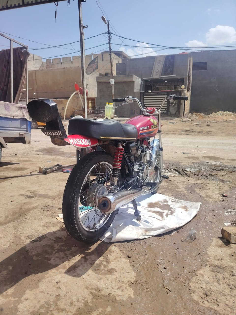 سلام عليكم شباب
دراجه تعمير 25 شاصي ارشا 14 
مگينه تيربو  العنوان ديوانيه 
***********
