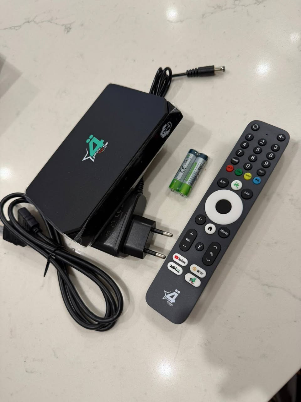 توفر من جديد الجهاز العملاق 4k بكمية قليلة جدا💪
من خلال هسه عيش المتعة كاملة ببيتك 🎬⚽️

سينما + ملعب + كل المنصات بعرض واحد 🟪

 الأحدث والاقوى 

الجهاز العملاق  توفر من جديد 

STARLINE 4K ULTRA HD

متوفر الأن 👇

 الجهاز العملاق  الاصدار الجديد من شبكة الرابعة مع اشتراك

شهر واحد 

4k ULTRA HD 60 HZ (4096X2160)

ريسيفر متطور يجمع القنوات والبث المباشر والتطبيقات بلمسة وحدة

المميزات:

✔️ نظام أندرويد 14 مع يوتيوب رسمي

✔️ ستلايت + بث أرضي نايل سات

✔️ دقة 4K Ultra HD مع 3GB رام و 32GB ذاكرة

✔️ ريموت بلوتوث يدعم الأوامر الصوتية

استمتع بتجربة سينمائية بالبيت بكل سهولة 🎬

شاهد جميع المباريات والدوريات عبر جهاز قناة الرابعة الرياضية 

الوكيل الرسمي لقناة الرابعة الرياضية غماس -شنافية-قادسية 

منفذ المربع الذهبي 

العنوان: الديوانية قضاء غماس 

منفذ المربع الذهبي خلف حسينية الحاج صاحب 

للاستفسار مراسلة الصفحة أو الإتصال 

***********

                         المربع الذهبي 👑
