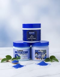 جمله فقط مجموعه نيله زرقاء من (لوكسل-ميلانو) صابونيه-سكراب مقشر-قناع ل...