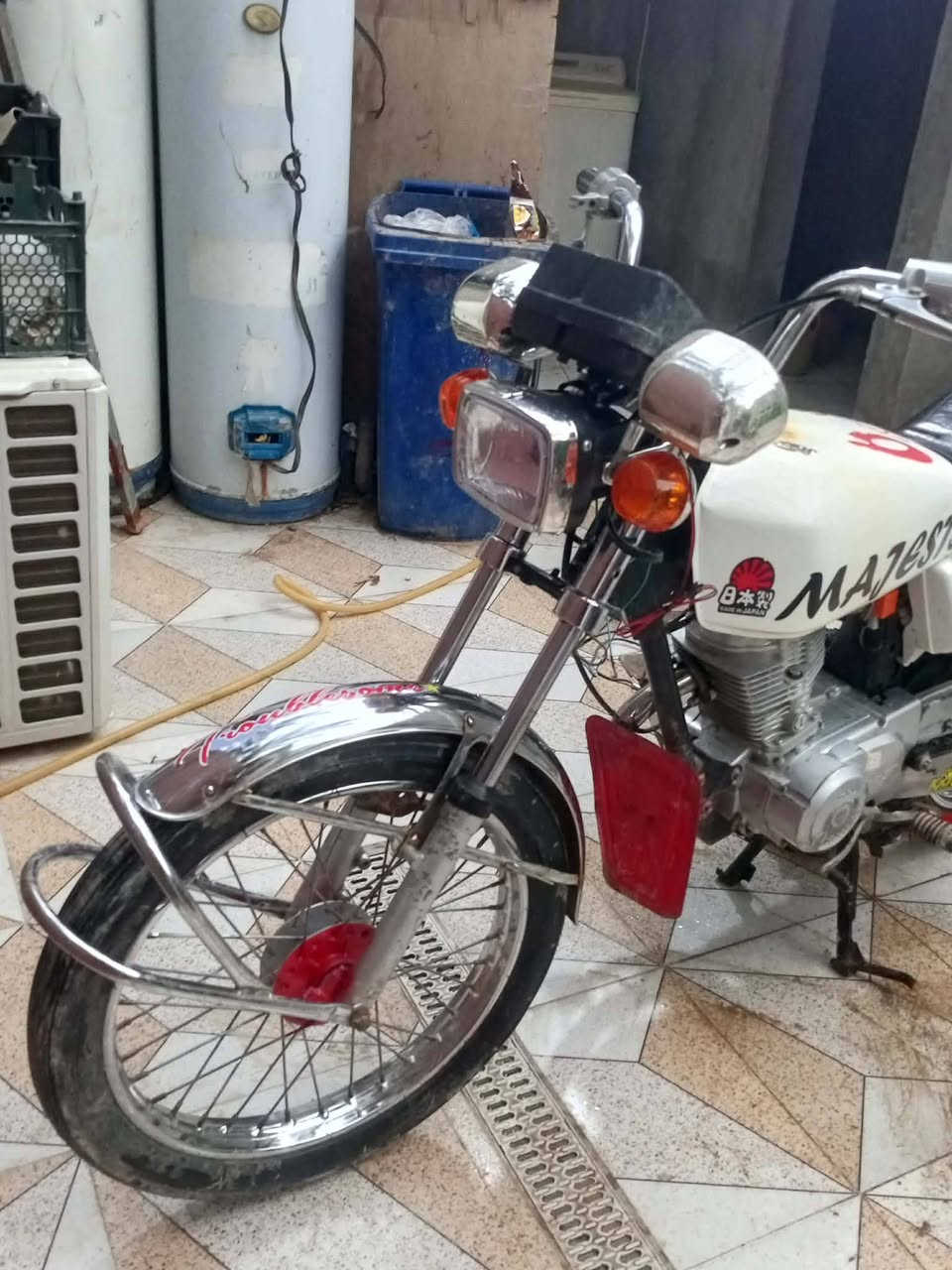 للبيع مديل ٢٥ نامه اصولي مكاني القاسم 🤗دراجه تراي زيرو🤠 بعد احله من الصوره السعر (٥٥٠)) ***********
