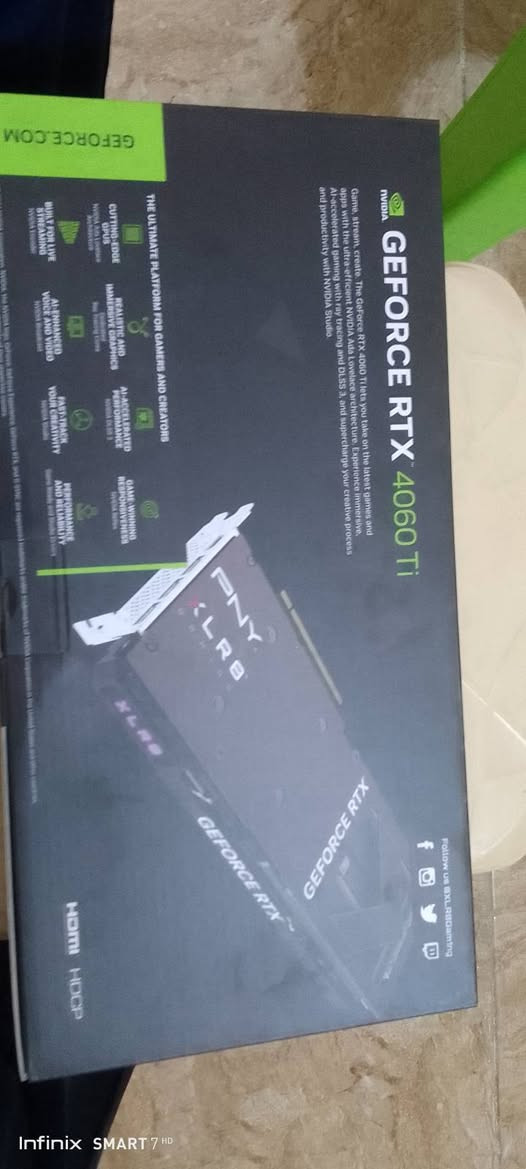 PC للبيع

### مواصفات جهاز:
1. *CPU*: Intel Core i5-14400F - 10 نواة 16 خيط، قوي للألعاب والمونتاج
2. *GPU*: RTX 4060 Ti 8GB PNY XLR8 - يشغل كل الألعاب 1080p و 1440p على Ultra
3. *Motherboard*: MSI B760M-A PRO DDR4
4. *RAM*: 16GB DDR4 3600MHz Team Group RGB
5. *SSD*: A_DATA 1TB M.2 NVMe Gen3
6. *PSU*: MSI MPG A750G 750W 80+ Gold
7. *Cooler*: Xigmatek AK4 Digital ARGB
8. *Case*: DarkFlash DY470
9. *PCI Card*: PCI EX ADA 150 - غالباً كرت واي فاي/بلوتوث

### السعر  للبيع:

1375 مليون 

القطعة الأغلى هي الـRTX 4060 Ti و i5-14400F، وهاي التجميعة تشغل:
- GTA VI, Cyberpunk, Call of Duty على High/Ultra 1080p
- Valorant, CS2 فوق 200 فريم
- مونتاج 4K على بريمير ودافنشي بدون مشاكل


**إذا كنت صاحب هذا الإعلان وتريد حذفه لأي سبب، رجاءا أرسل رسالة إلى الدعم الفني**