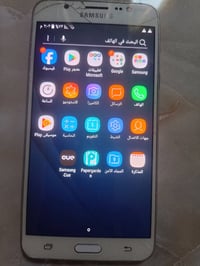 جي سفن • شغال • شاشة مشروخة