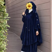 متوفر جلباب قماش الشتائي قديفه جميع القياسات متوفره توصيل لجميع المحاف...