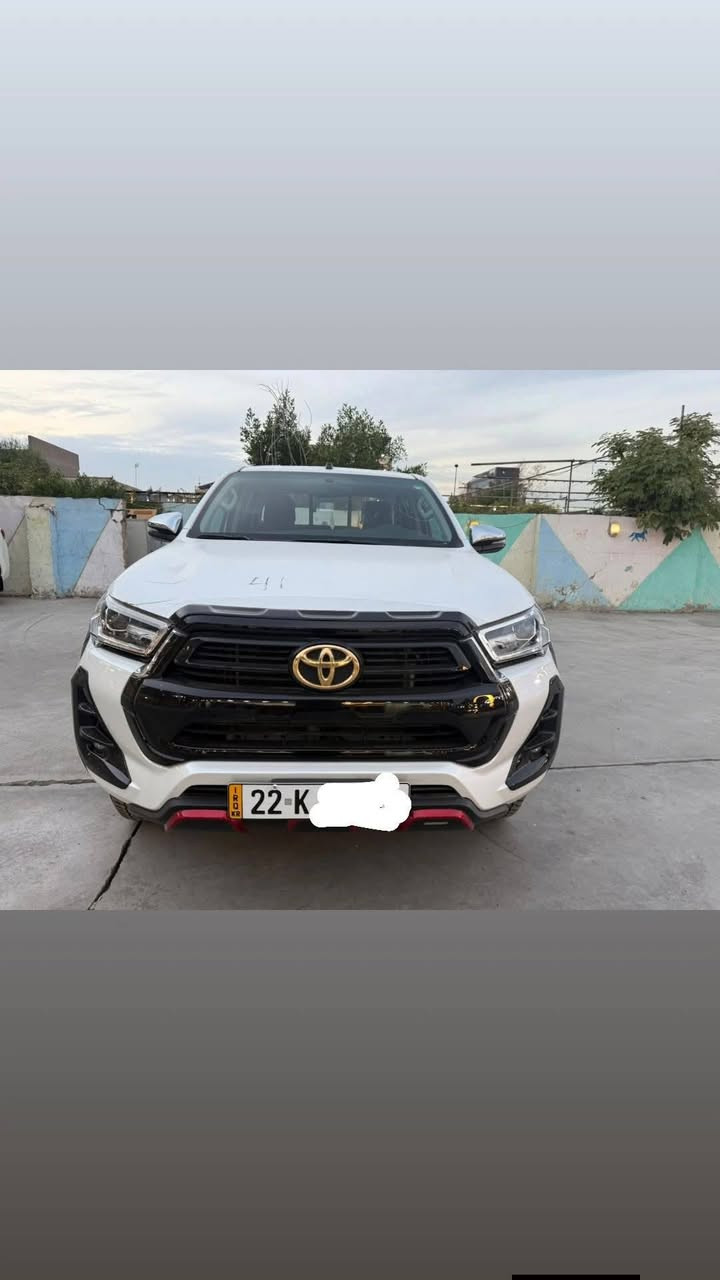 السلام عليكم بيكب تي ار دي موديل ٢٥ زيرو
مذهب ام رادار جك خلفي سيد نهرو 
٦ سلندر فول مواصفات السعر420٠ وبيها مجال  رقم اربيل بسمي وبيه مجال قليل 
الاتصال ***********
