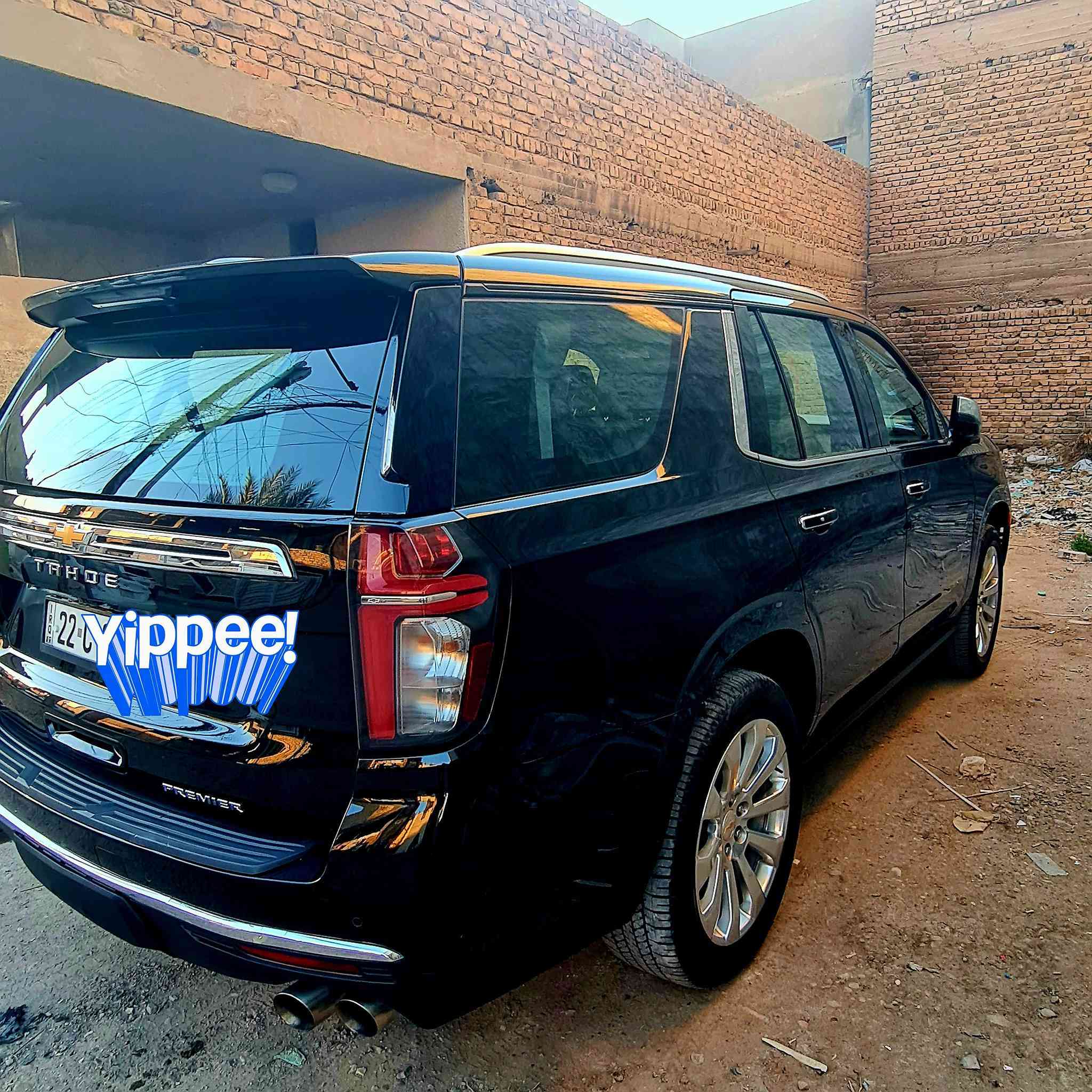 سلام عليكم
تاهو 2023 برايمر للبيع
وكاله خليجي وكاله المنصور 
مكفول من الصبغ والبارد 
مكلف بل نشر رقم صاحب السياره 
بغداد حي العلام 
***********
