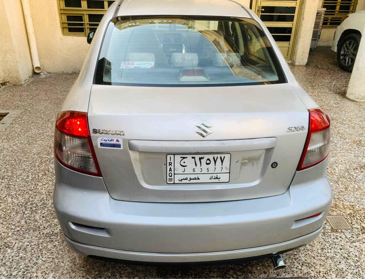 سازوكي sx4 ياباني اصلي موديل 2008 السعر 53
وارد امريكي ليبل واحد بدون حادث 
مكينة 2000 كير مكينة صدر تبريد كهربائيات 
جام كهربائي تحكم ستيرن نظام كروز 
سيارة جاهزة رقم بغداد مشروع وطني 
مكاني بغداد البلديات الاتصال على الرقم 
*********** بغداد, العراق
