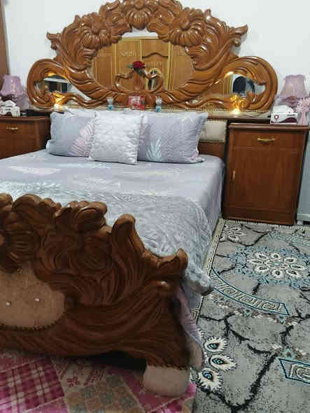 غرفه نوم موديل حديث قنصور أبو ملحق
مستخدم للبيع التواصل ***********
