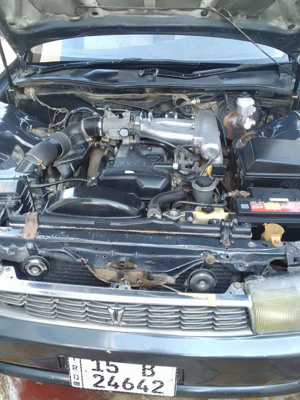 السلام عليكم تيوتا كرسته نفخ رقم نكلزي مداور ثاني يوم موديل 1995 مكينه فيفيتي 2500 خير من الله مكفوله من كلشي دواخل نضيفه كهربائيات كلها شغاله سنتر لوك تخم تاير جديد شاشه تاب السعر 68 وبيها مجال قليل/***********
