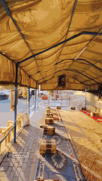 جادر للبيع بسعر مناسب  حديد الثقيل  الطول 22 متر  العرض 5 متر  الارتفا...