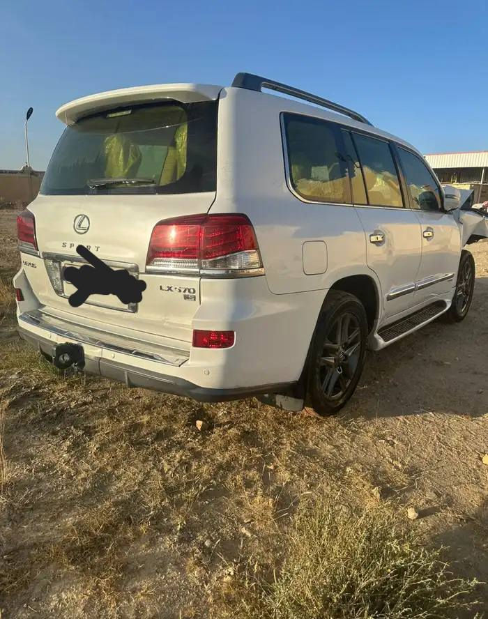 السلام عليكم ورحمة الله🌹

للبيع تويوتا لكزز ياباني اصلي 

موديل 2012 اصل بلادي بانزين

Sport 5700 LX حجم المكينه

ابيع على حادثها الي بصوره كير والمكينه مكفولات وظع الشركه

الشاصي مكفول بدون ظئرر 

مكينه شغاله والكير شغال بشرط

ماشيه 120000 الف اصلها بلادي

مكفوله من الصبغ والكص سابقأ

السياره استعمال شخصي اكفلها عدا الحادث الي موظح بلصورة ويرباطات طاكه
 

 رقم اربيل🚩 نكليزي الجديد باسمي شخصيأ

كفاله عامه من كلشي ظربه وصبغ وشخط قبل الحادث 

السعر 📍(( 150$ ورقه )) فقط ,وبيها مجال 

ملاحظه:::# توصل اي محافظه تريدها 
 حسب الاتفاق طبعأ

للاستفسار اكثر اتصال أو وتساب 

***********
