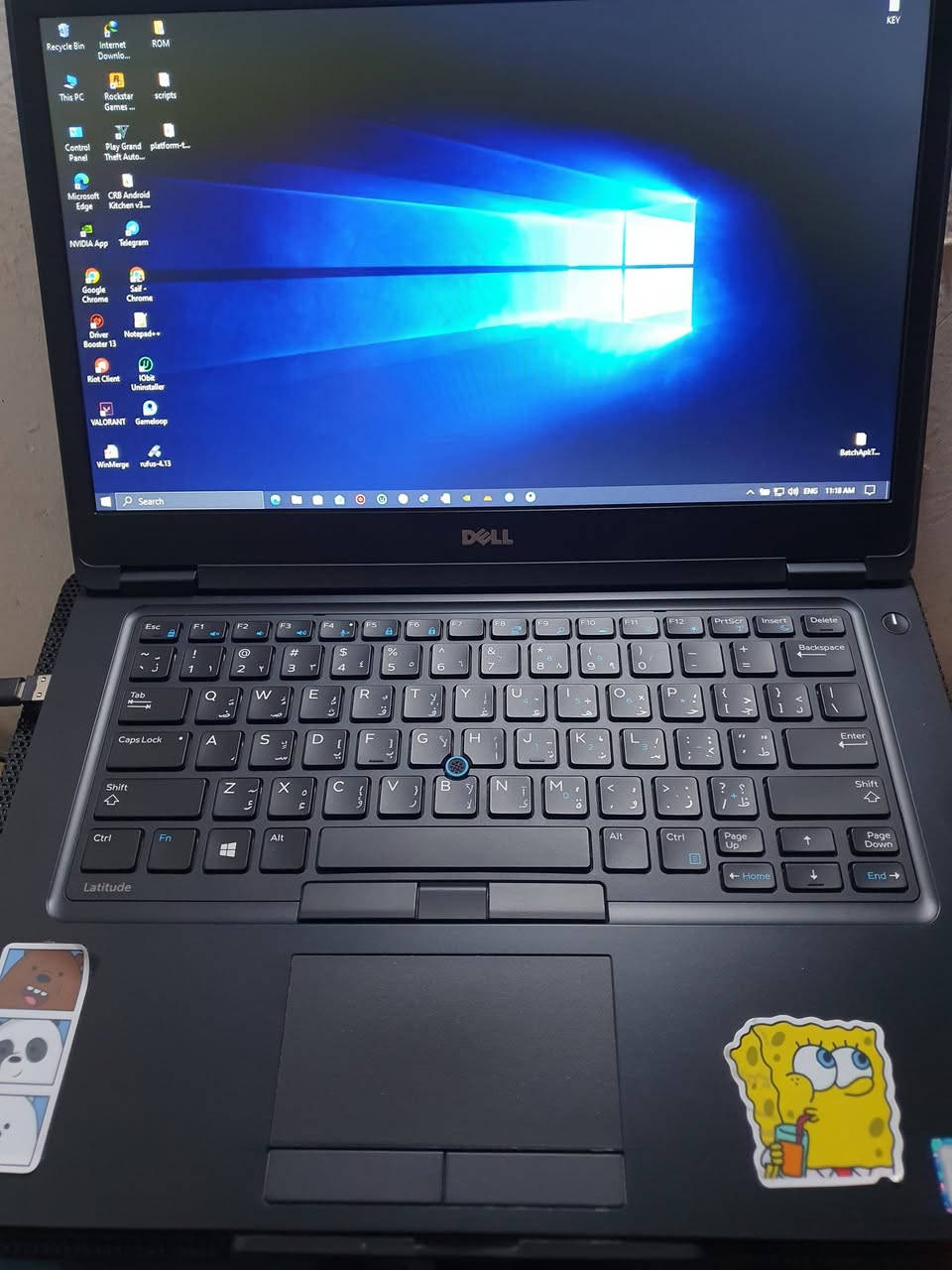 لابتوب dell latitude 5480
Cpu:core i7 6600u
المعالج قوي حتى تشغل اي شي تريدة

Gpu: Nvidia MX930 2GB
كارت الشاشة يشغل gta5 بشكل ممتاز والالعاب الاخرى
RAM: 24GB DDR4 قطعتين
Storge: 1TB M.2 3gen 
بيها دمخلين m2 
الابتوب نظيف جدا تفحص لحد ماتقتنع 
وتاخذه سبب البيع محتاج فلوس 
السعر: 500 الف وبي مجال
مكاني ديالى بعقوبة
***********
