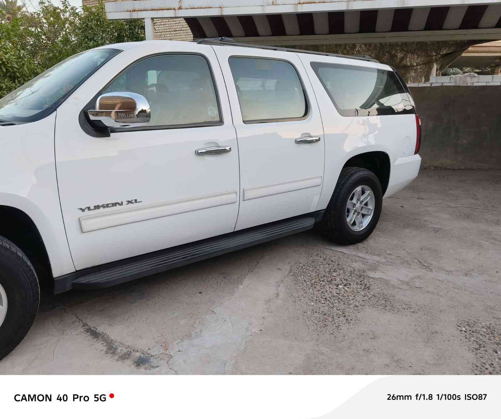 سلام عليكم يوكن جمسي 2012 خليجي رقم بغداد انكليزي سنويه لل30 بسمي سياره جديده مامتعوبه كفاله من كلشي اصل ابيض السعر 210  مكاني حله ***********
