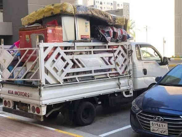 كيا حمل #نقل_اثاث و انواع الاغراض داخل وخارج بغداد ويوجد نجار غرف فتح وشد جميع انواع غرف النوم #_ملاحضه_يوجد_صيانه_غرف يوجد عمال متخصصين تفريغ و تحميل مع فتح و شد سبالت الاستفسار الاتصال على الرقم 

*********** متوفر واتس
