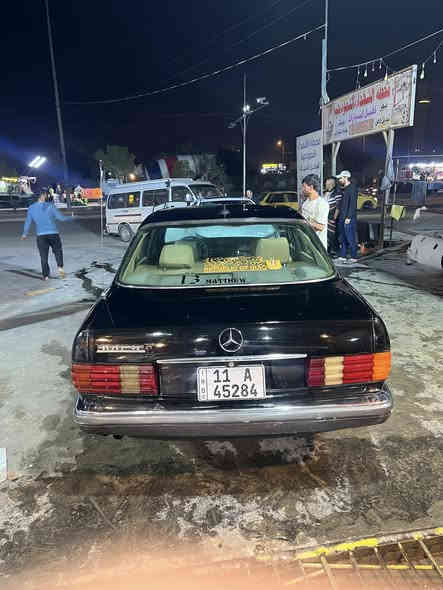 مارسدس s300موديل 1987 محرك بلادي وضعها زين بس يحتاجلها تعديل بل غرفها مثل ماشوفون ولسعر 43وبيها مجال بصيط ليحب يتواصل *********** حياكم الله
