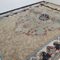 سجاد كاشان ثقيل • ٢ قطع • أحمر جديد