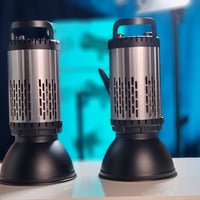 اضاءة فديو مستمرة 250 واط من شركة YSKE  باي كلر  شمسي ابيض ثلجي تحكم ك...