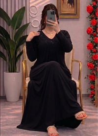 دشداشة فانيلا • ماركة هيفا • XXL-5XL