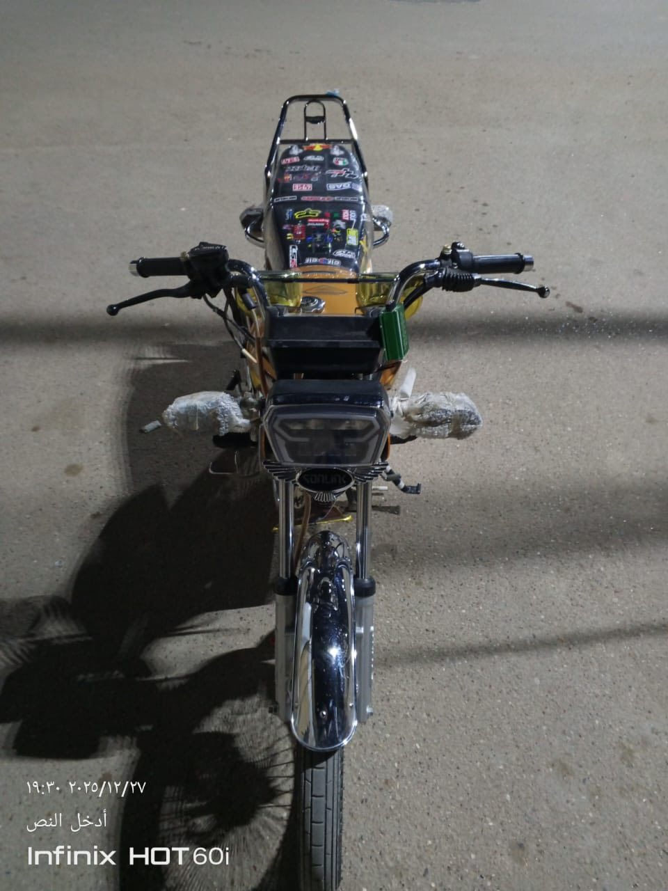 السلام عليكم دراجه للبيع أيراني تايكر 5كير موديل 2025السعر750///***********
