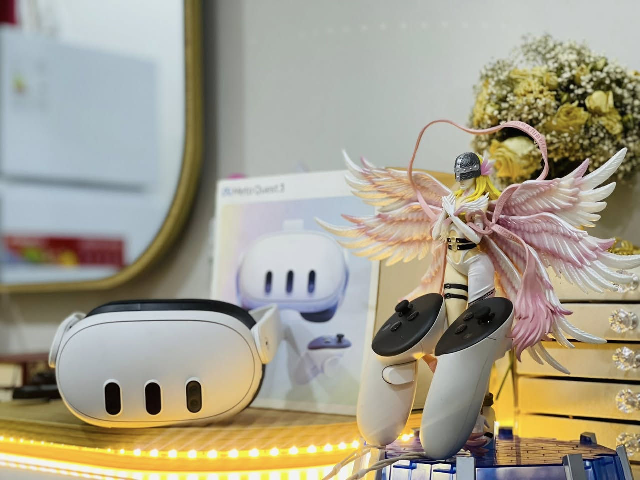 ميتا كويست 3 ذاكره 128 نضافه 100
جهاز نضيف ومكفول اي مشكله مابي  ملحقات كامل ماعده شاحن

535 نهايتها 

بغداد خطيب شعله

***********
