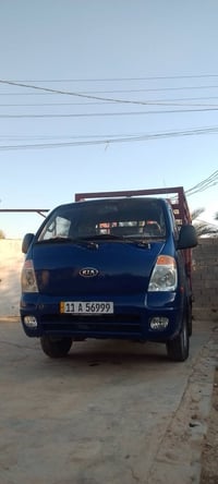 كيا بنكو حمل 2007 رقم بغداد انكليزي شرط تحويل مصفرة من كلشي  محرك مشتر...