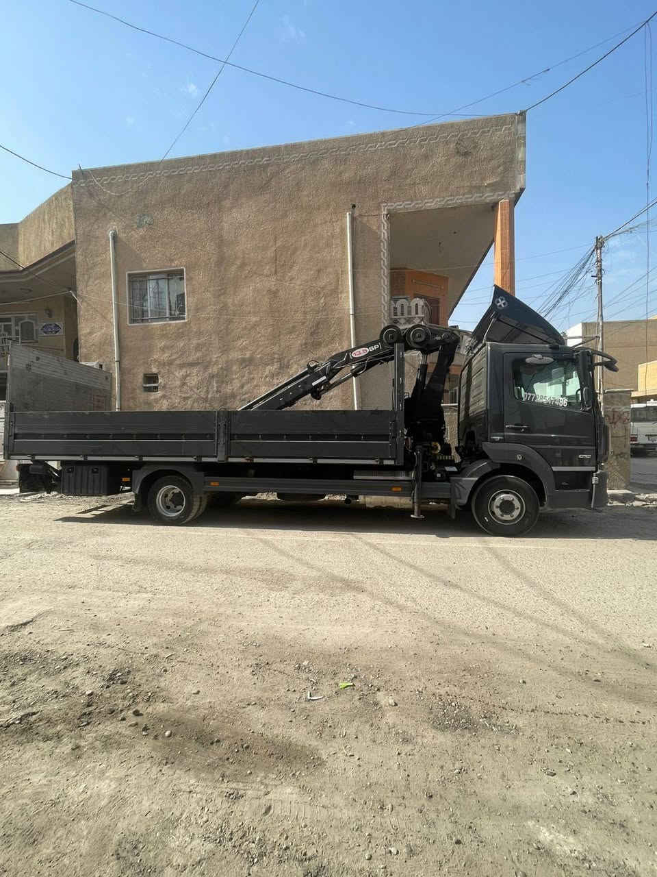 سلام عليكم اتيكو 2018كرين بي ام 5طن سلايتين فول سيفتي مكان سياره بغداد ***********
