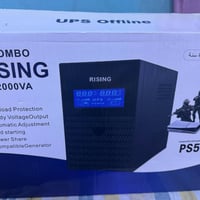 يو بي اس 2000VA • بطاريات جديدة • مستخدم أقل شهر