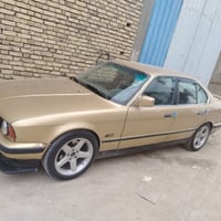للبيع بي ام دبليو ذهبي 525 مكينه مفتوح كير اوتو موديل 89 سياره جديده ب...